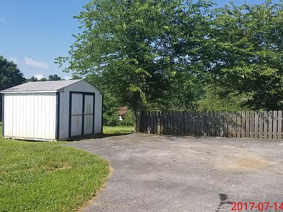 driveway and stg bldg