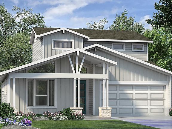 Howard B rendering in Easton Park by Brookfield Residential.