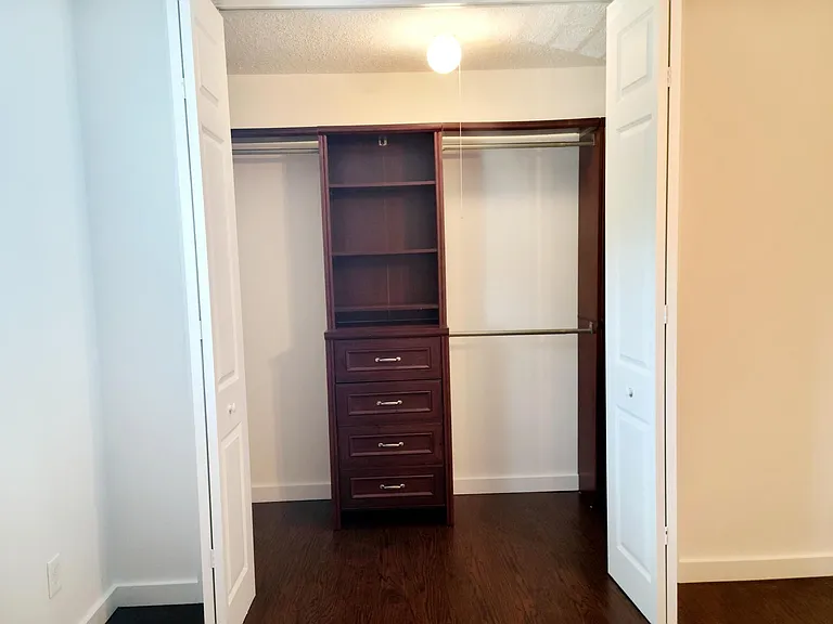 Master bedroom closet