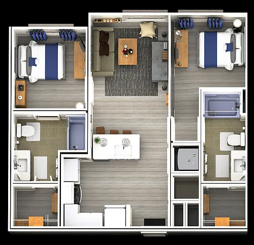 Floor plan Academic Year 2026 - 2027 - B1