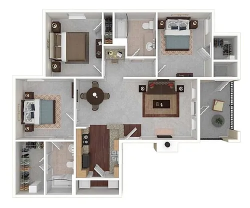 Floor plan C1