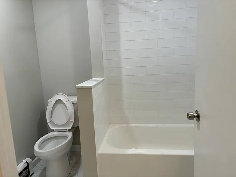 Renovated bathroom