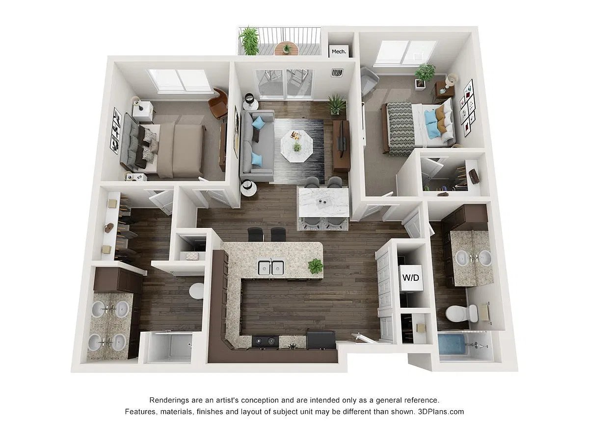 Floor plan The Artesian