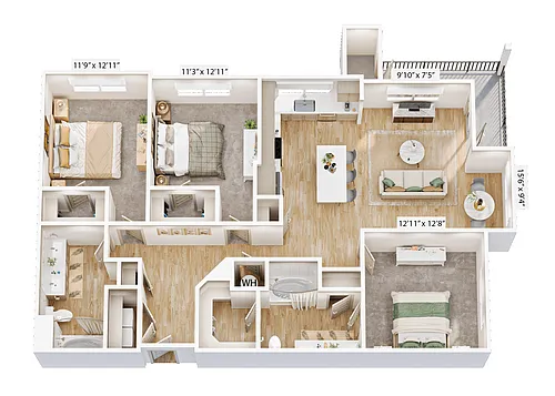 Floor plan C18