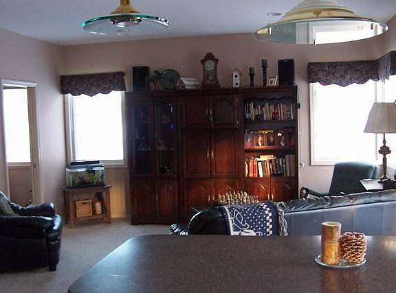 Family Room on with Glass-Sliding Door to Trex Deck on Main Level.