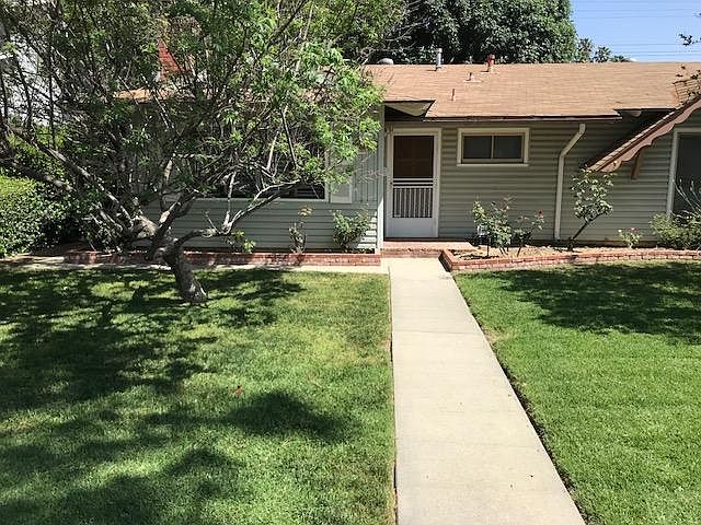 Front yard maintained by owner