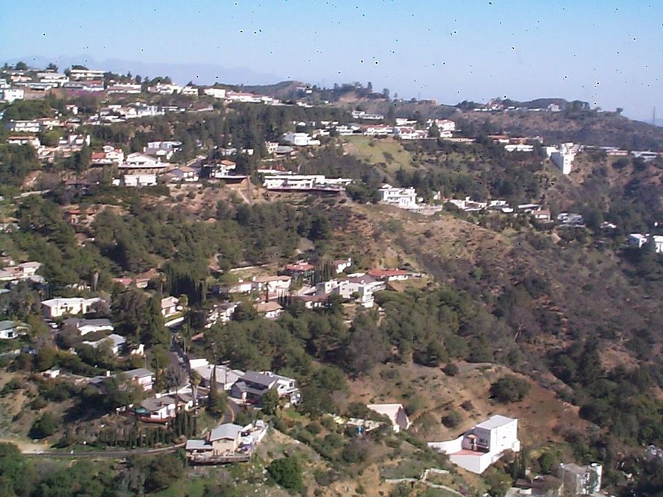 In the middle