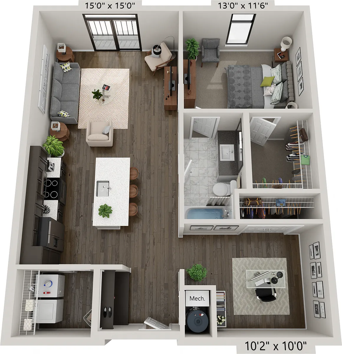 Floor plan A6