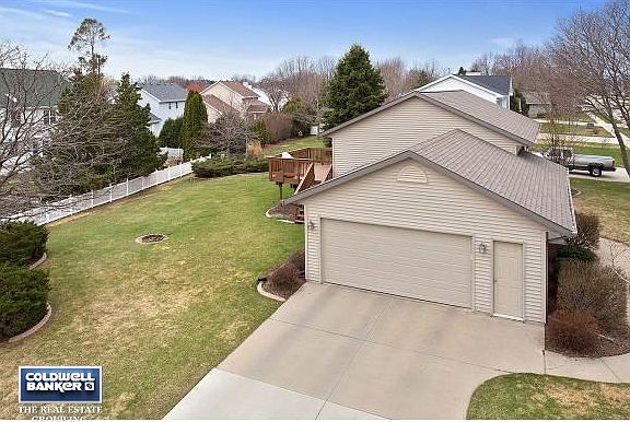 2 car attached garage