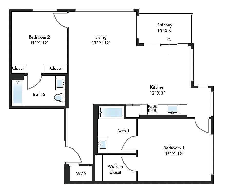 Floor plan B1