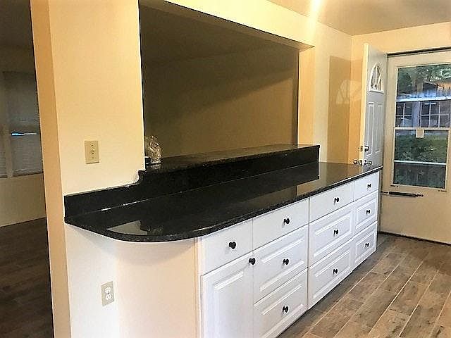 Kitchen Bar into Living Room
