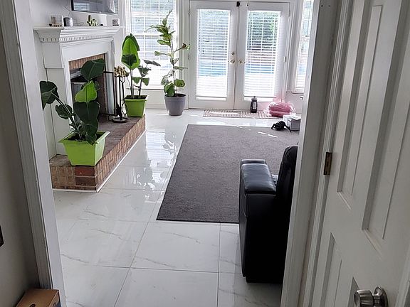 Living Room from front door entry