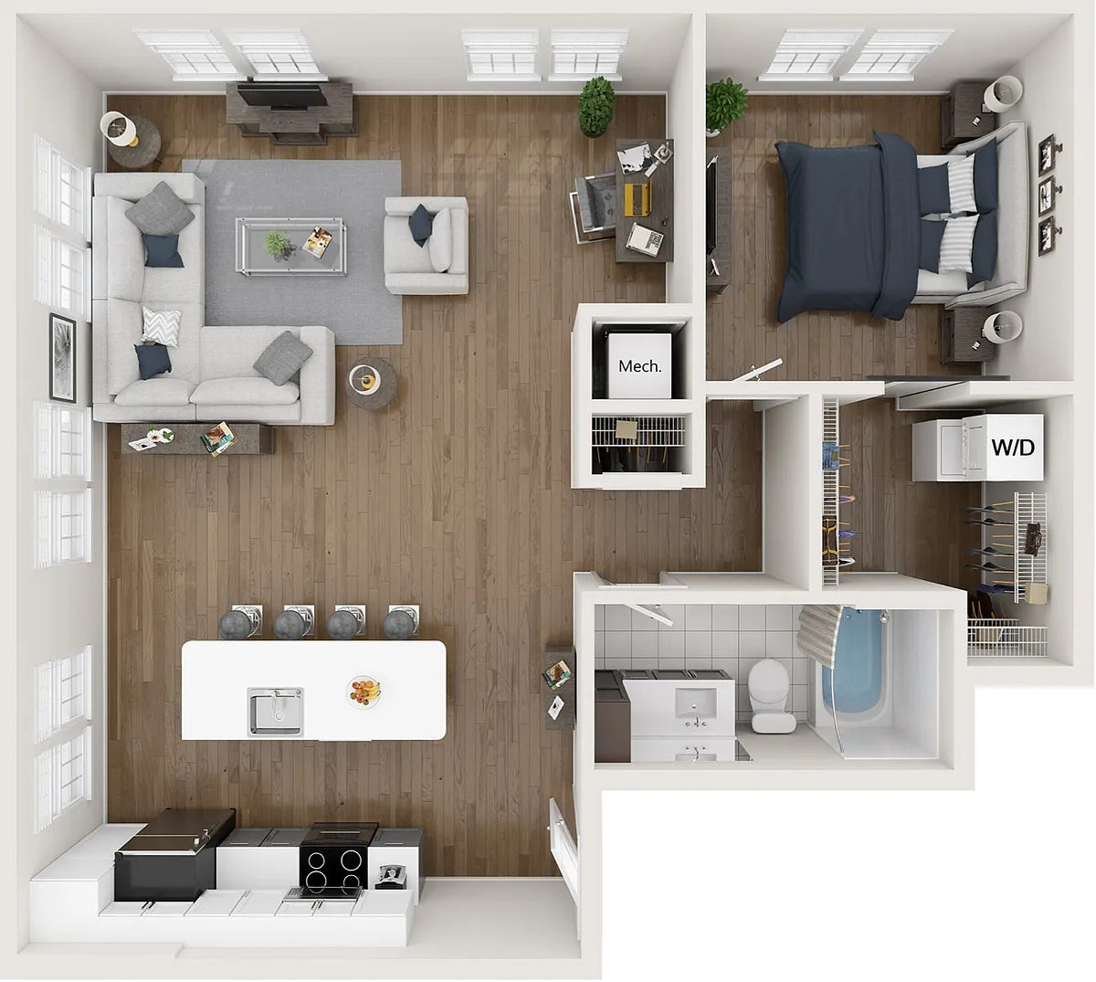 Floor plan The Oscar