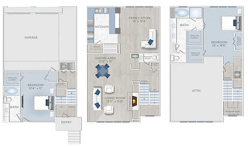 Floor plan (H-TH)