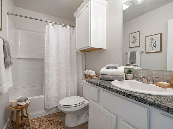 Staged Guest Bathroom