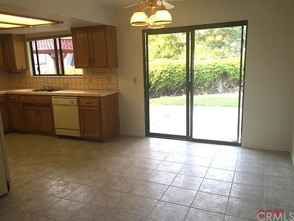 Dining area with slider to the back patio