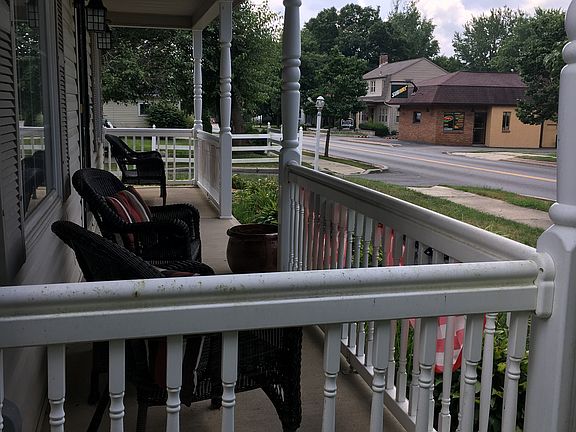 Looking South down Hill Rd