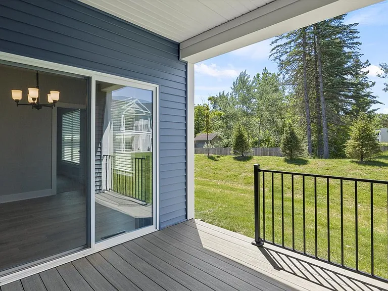 Covered back patio