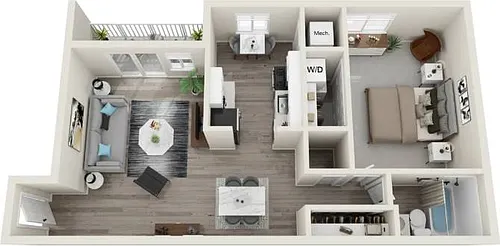 Floor plan The Mansfield
