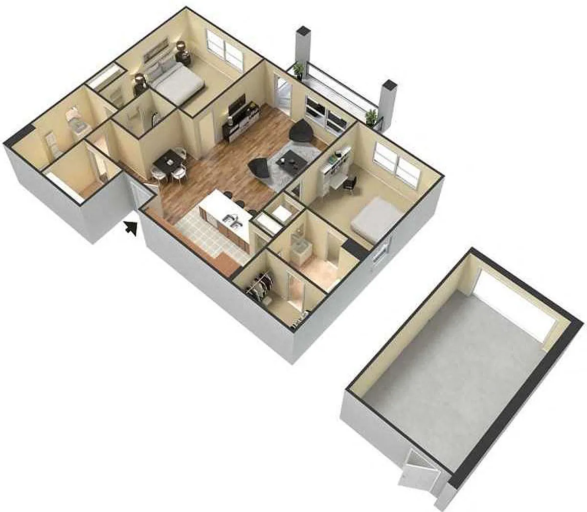 Floor plan Marigold