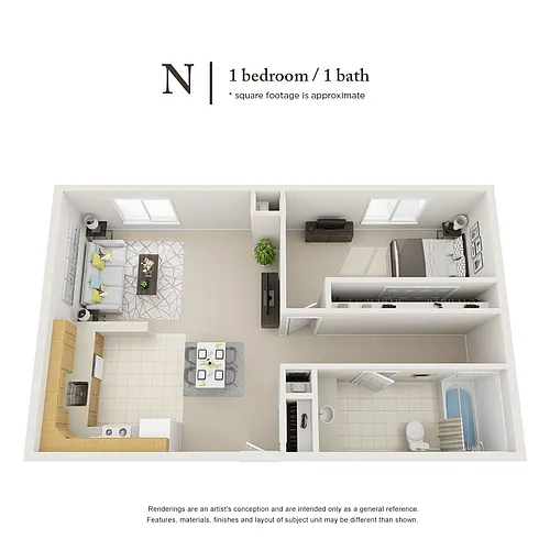 Floor plan N