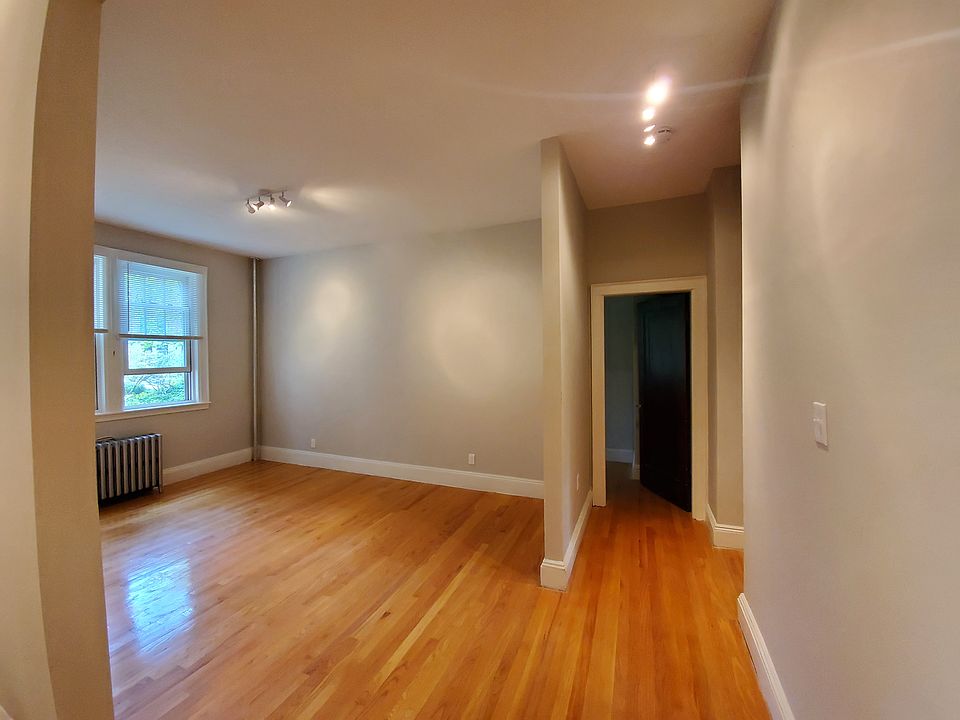 View from hallway into living room
