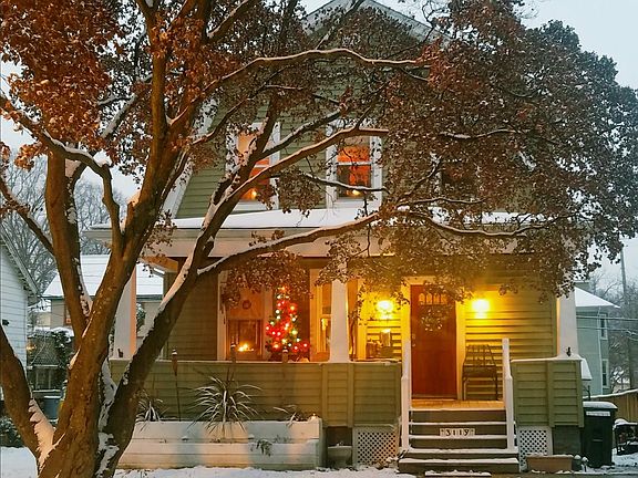 Home and Yard in Winter