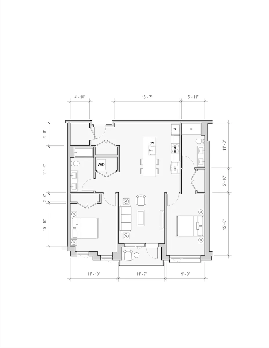 Floor plan Moonstone - Pearl at Boulder Commons