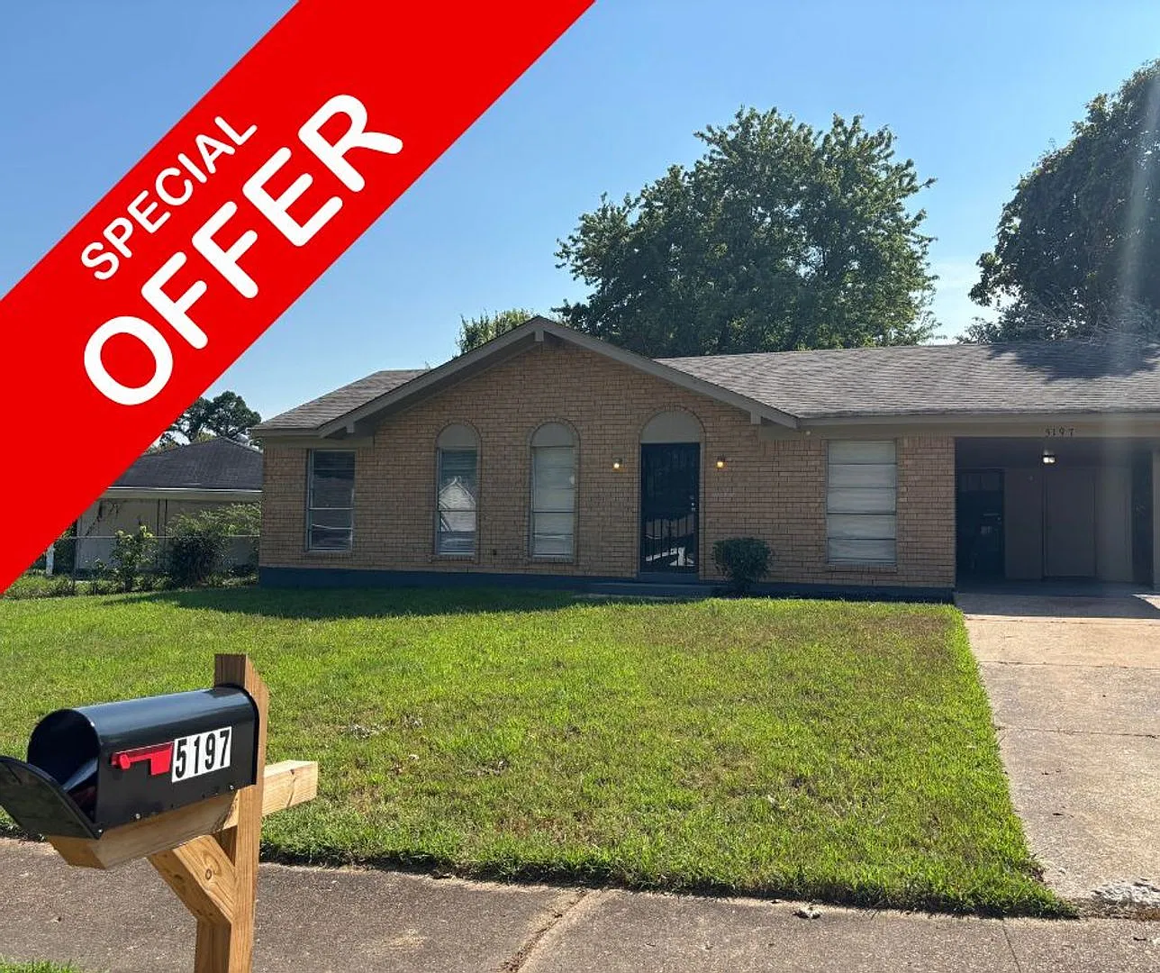 !!Rent Special!! 1/2 Off First Motnh Rent! Welcome To 5197 Chantilly Dr In Memphis, Tn! — Photo 1