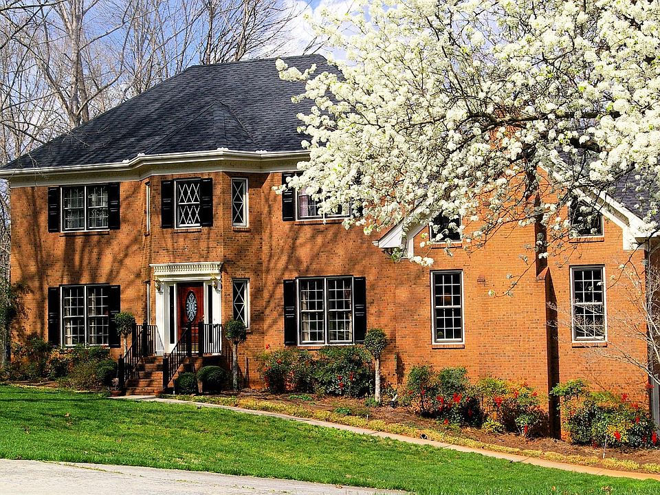 All brick home