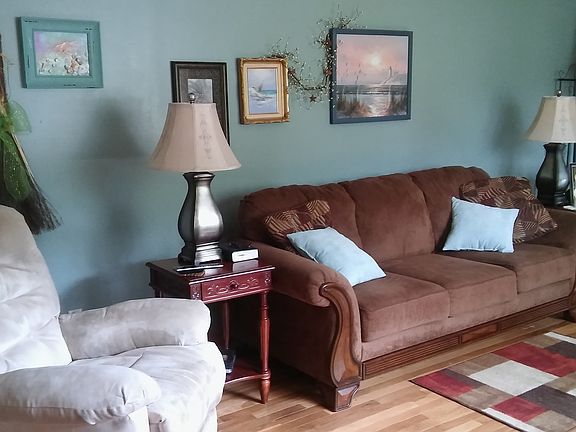 Living room hardwood floor