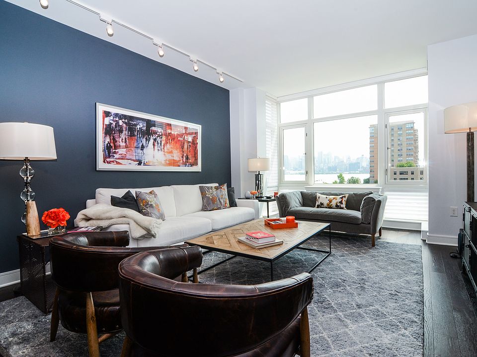 Living Room with City Views