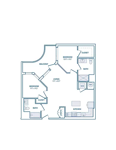 Floor plan B12