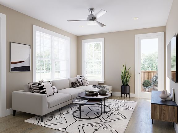 Living Room with Hardwood Floors
