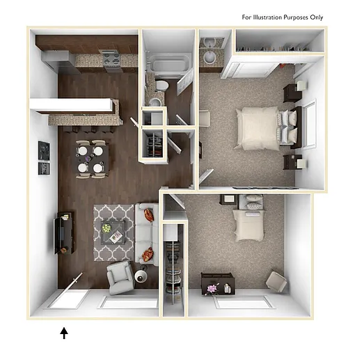 Floor plan 2X1 MRK