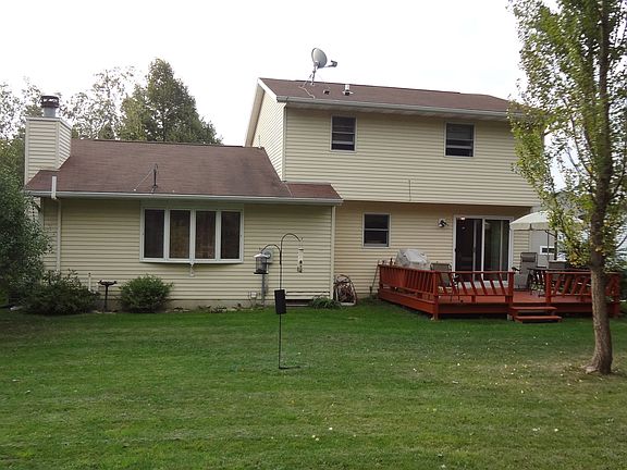 View from rear property line