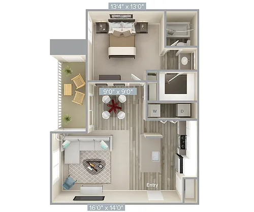 Floor plan 727