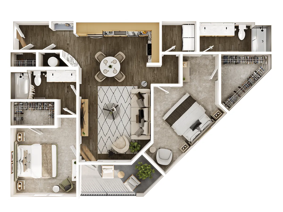 Floor plan B6