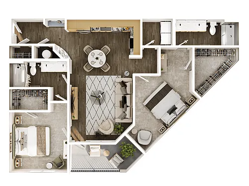 Floor plan B6