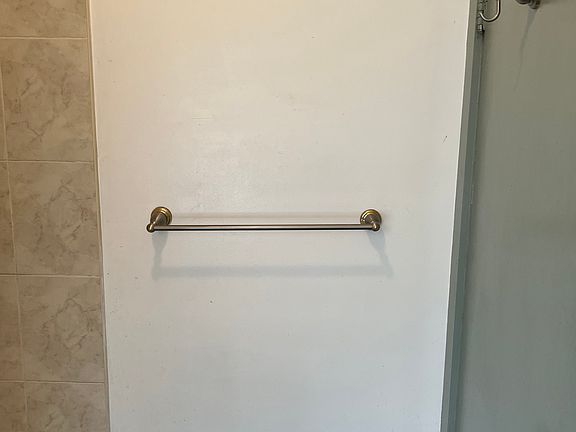 back door in bathroom