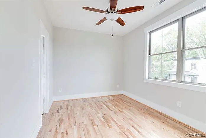 Upstairs, bedroom 3. Window facing Q St.