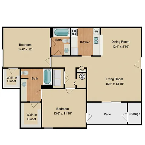 Floor plan The Oleander