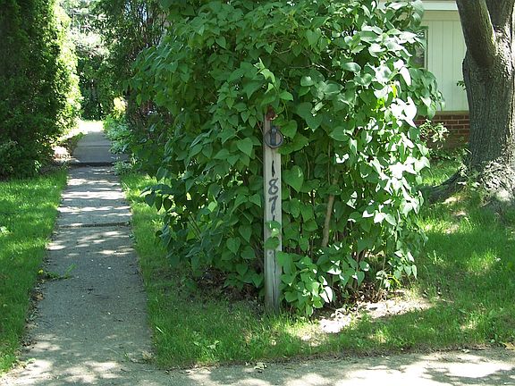 Sidewalk entrance