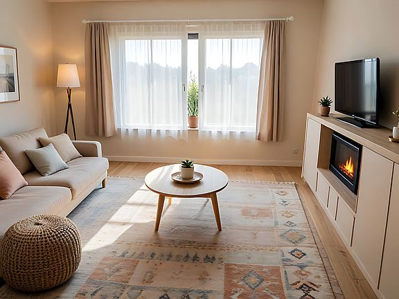 Living Room - AI generated image for decorating inspiration