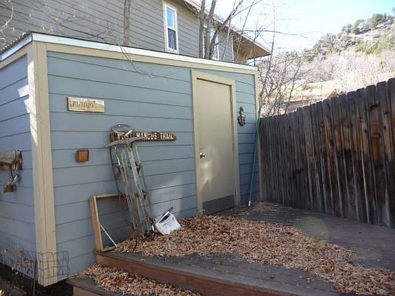 Outside storage Shed.