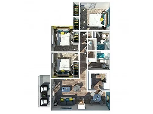 Floor plan The Olivia