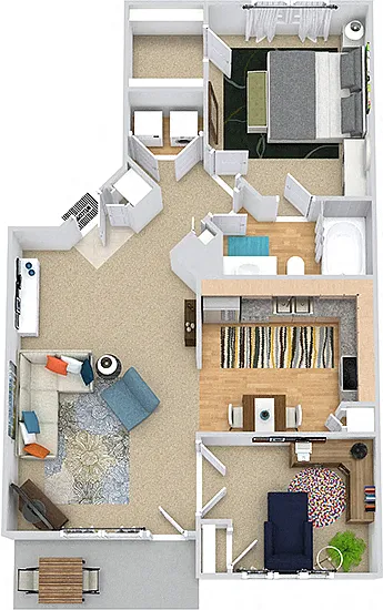 Floor plan Lyndon with Den