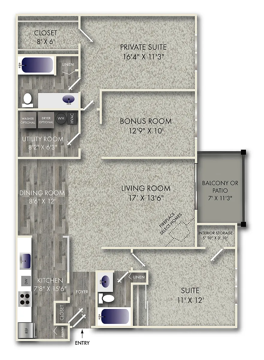 Floor plan Madison