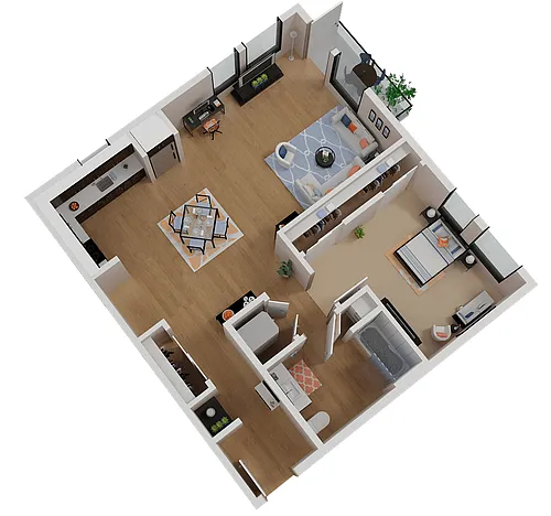 Floor plan A2B