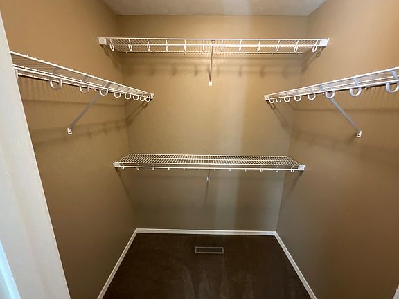 Master walk in closet